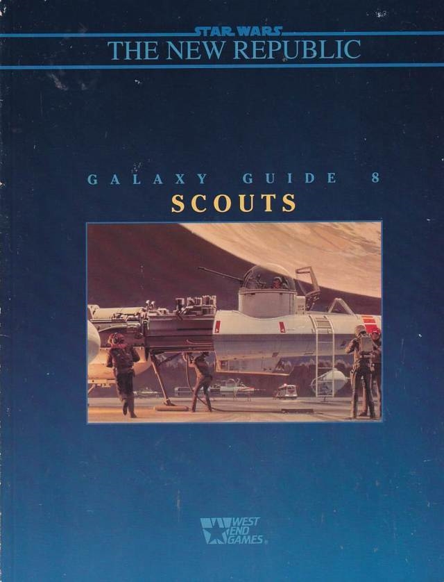 Star Wars D6 - Galaxy Guide 8 - Scouts (B Grade) (Genbrug)